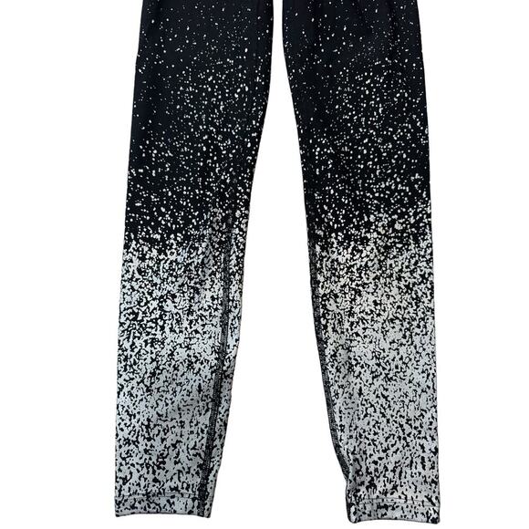 Beyond Yoga Alloy Ombre Leggings High Waist In Black And Silver Size Small - Picture 4 of 9